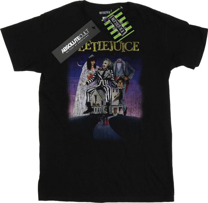 Produktbild Beetlejuice Distressed Poster TShirt (M)