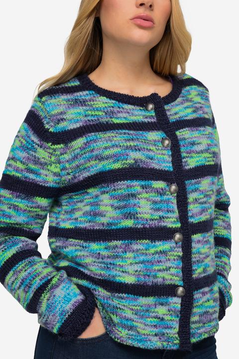Actual product image Laurasøn Crew Neck Cardigan Long Sleeve (XL)