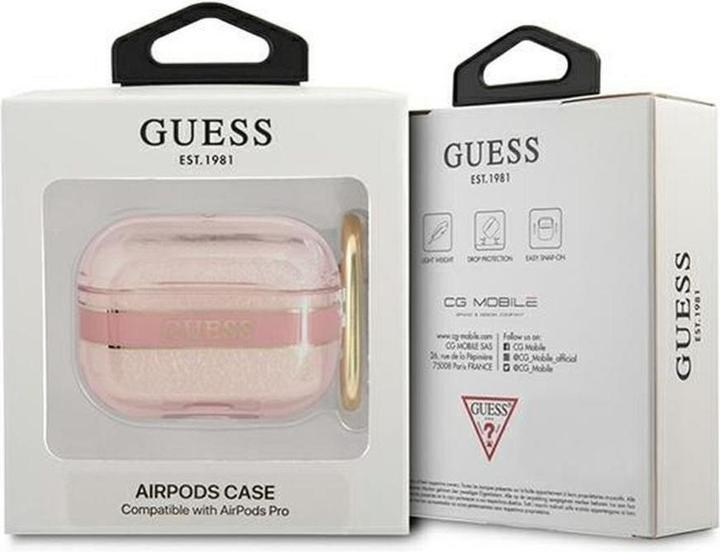Produktbild Guess GUAPHHTSP AirPods Pro cover pink (Kopfhörer Hülle)