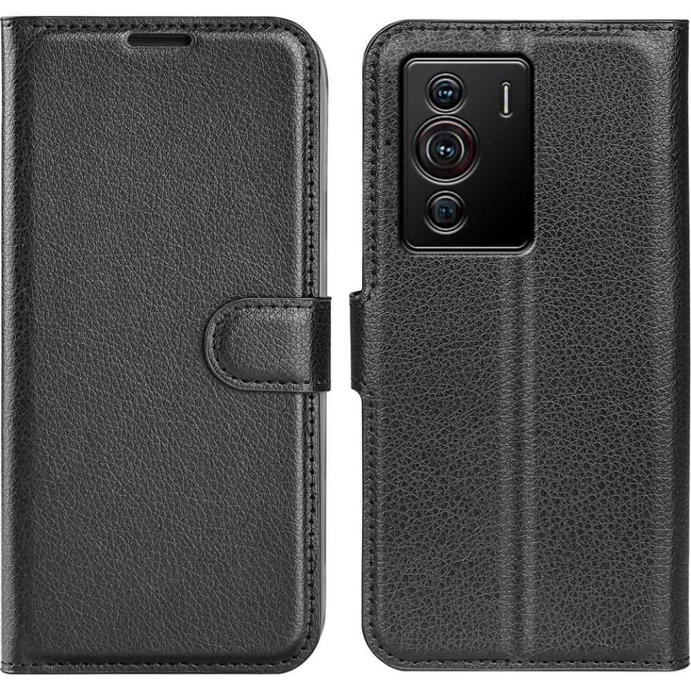 Thumbnail - Screenguard Sony Xperia 10 IV Leather Guard Lederhülle (Sony Xperia 10 IV), Smartphone Hülle, Schwarz
