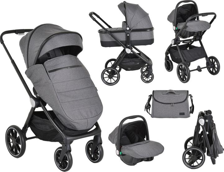 Image du produit Cangaroo poussette Christiano 3en1