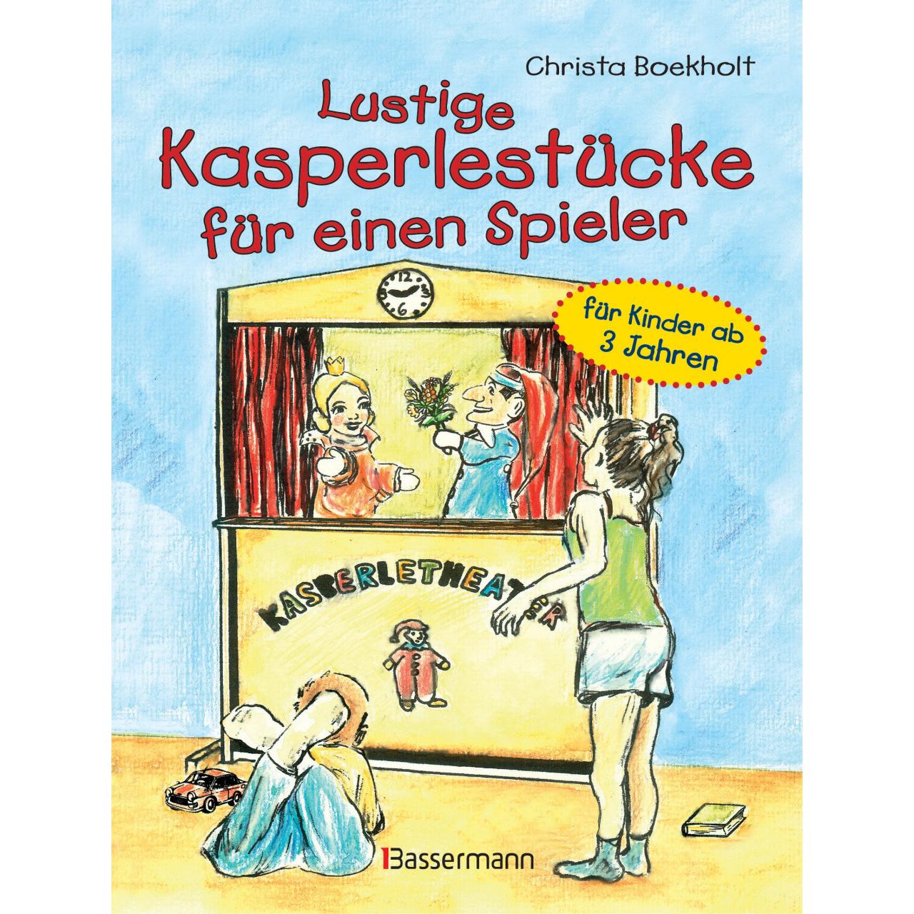 Lustige Kasperlestücke für einen Spieler, Kinderbücher von Christa Boekholt
