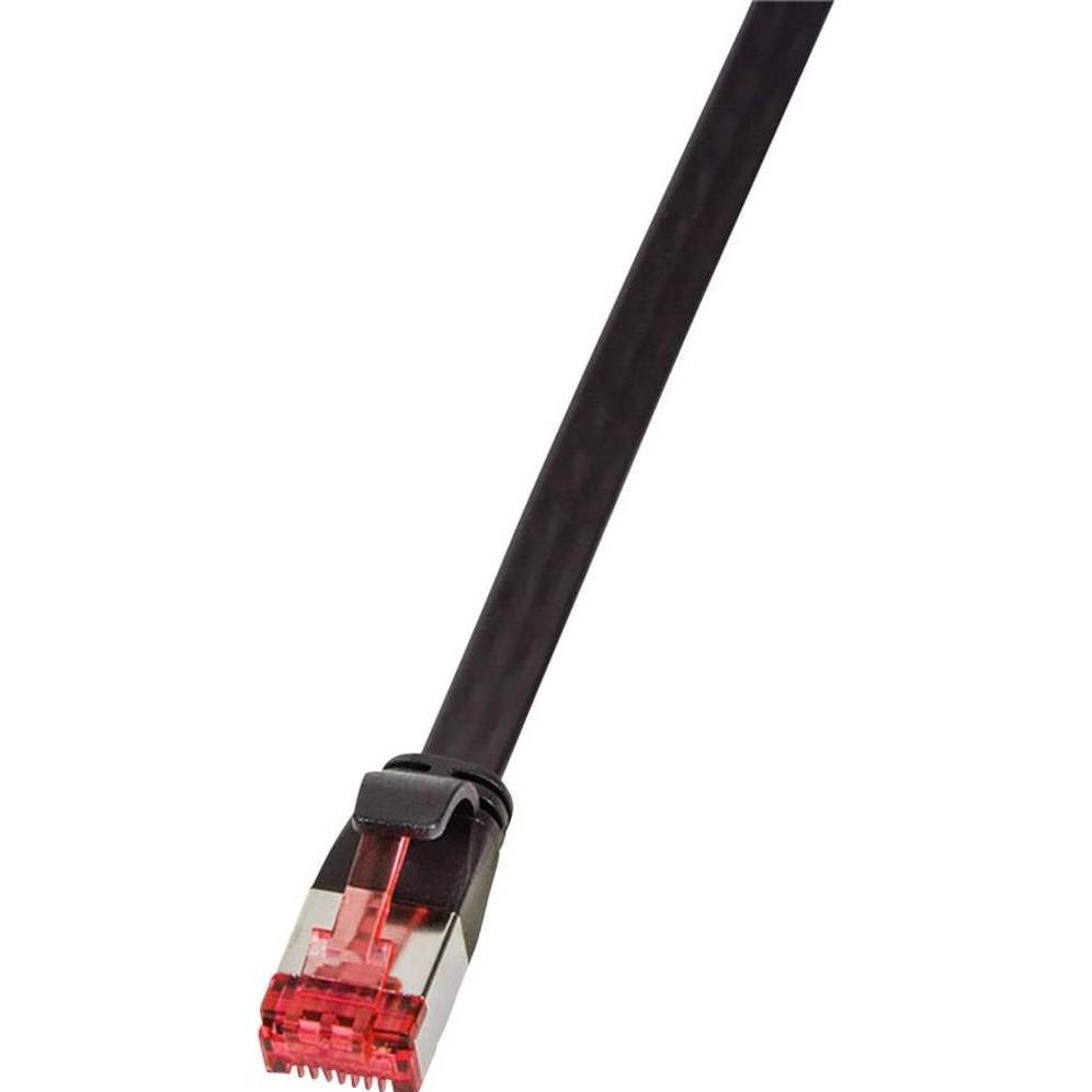LogiLink Netzwerkkabel (U/FTP, CAT6a, 0.25 m), Netzwerkkabel