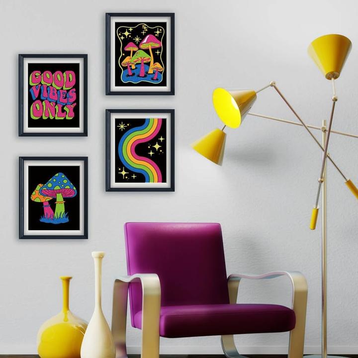 Actual product image Diamond Dotz Neon Flock Diamant-Malset für Erwachsene