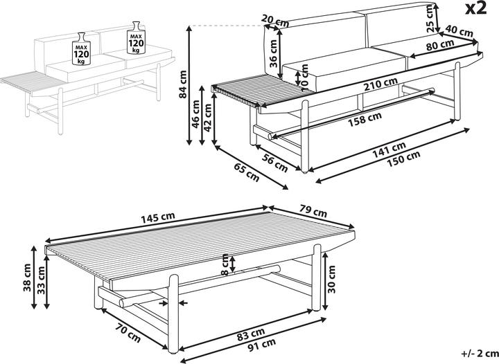 Produktbild Beliani Giaveno