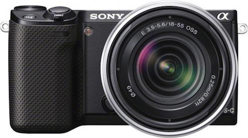 Actual product image Sony NEX-5RK, FullHD, Touch-LCD, 18-55mm Kit