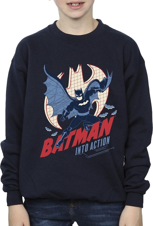 Actual product image Boys Batman Into Action Sweatshirt (116)