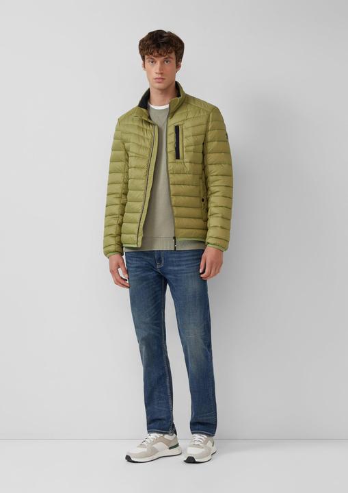 Image du produit S.Oliver Outdoor-Jacke Leichte Steppjacke mit sportiven Kontrastdetails | 360° Circular Vision (M)