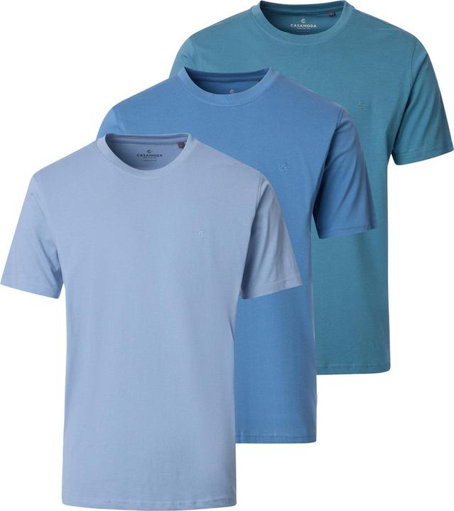 Produktbild Casamoda 3er Pack Basic T-Shirt (4XL)