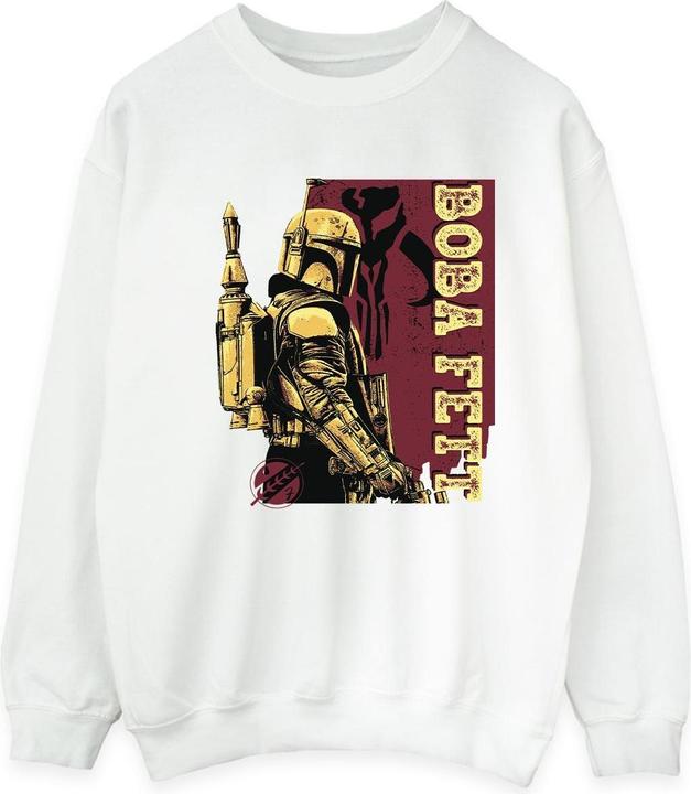 Immagine prodotto Star Wars The Book Of Boba Fett Western Style Felpa Uomo (4XL)
