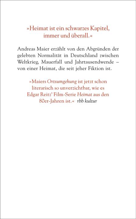 Produktbild Die Heimat (Deutsch, Andreas Maier, 2024)