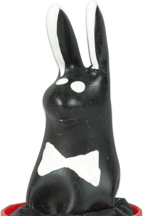 Actual product image Erco Joke condom "Black rabbit" hand-painted, natural rubber (1 pcs.)
