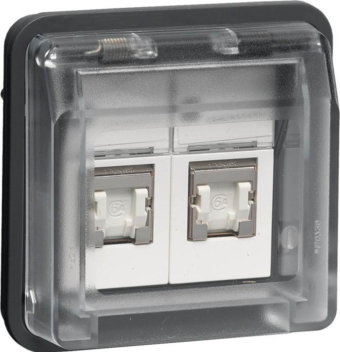 Produktbild Berker UAE Steckdosen 8/8-polig 14103505 geschirmt W.1 lgr matt