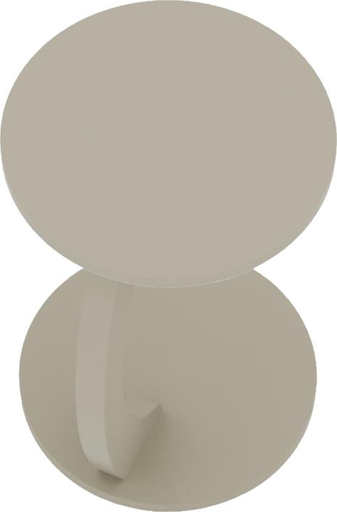 Produktbild En.Casa Beistelltisch Holeby 56 x Ø 38 cm Sandsteinfarben (56 x 38 cm)