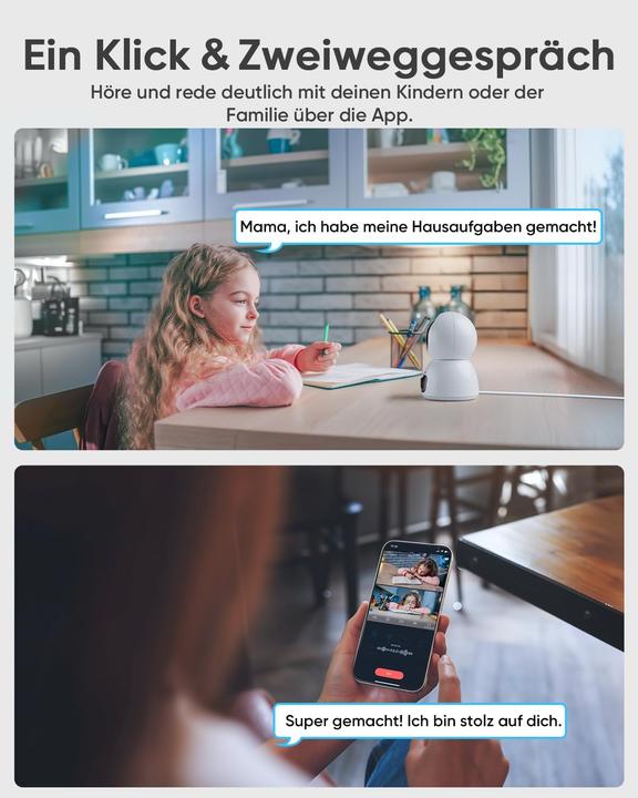 Produktbild Blurams Überwachungskamera Innen (2560 x 1440 Pixels)