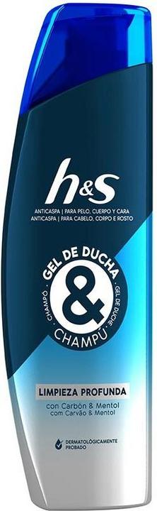 Actual product image Head & Shoulders H&S GEL DUCHA & CHAMPÚ limpieza profunda 300 ml (Liquid shampoo, 300 ml)