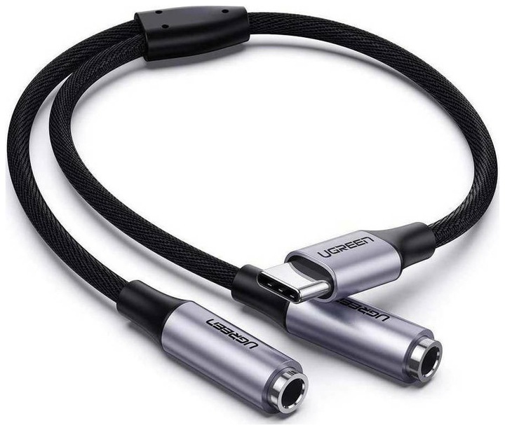 Actual product image Ugreen USB-C - 3.5mm socket (0.25 m, 3.5mm jack (AUX))