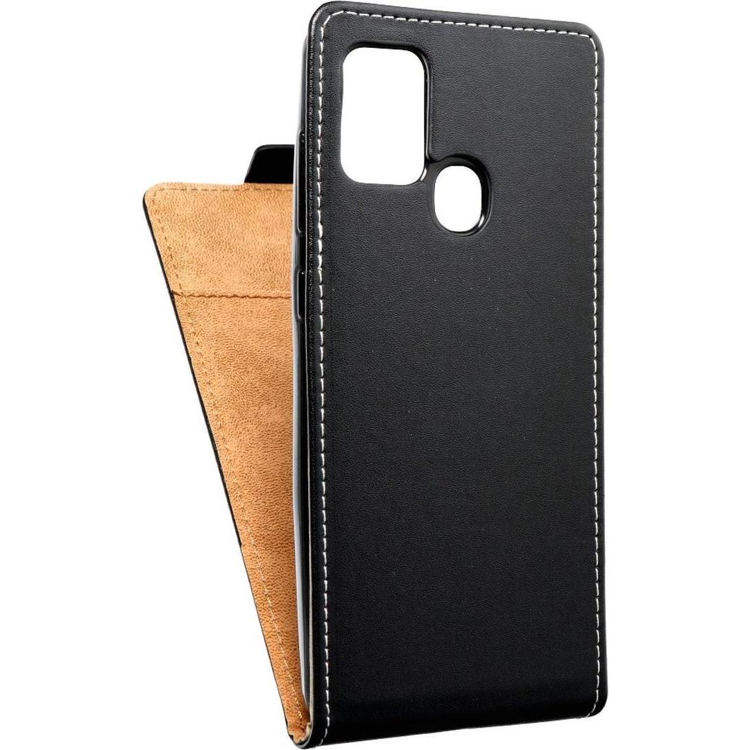 Thumbnail - König Design Handyhülle für Samsung Galaxy A21s Schutztasche Wallet Cover 360 Case Schwarz (Samsung Galaxy A21s), Smartp...