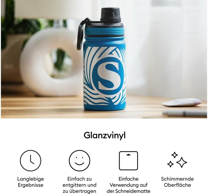Produktbild Cricut Vinylfolie Permanent 30.5 x 122 cm, 1 Stück, Blau