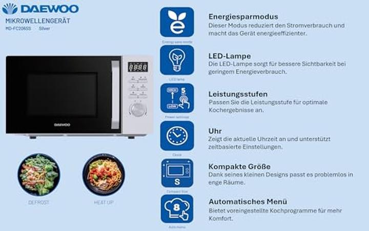 Produktbild Daewoo MD-FC206SS (20 l)