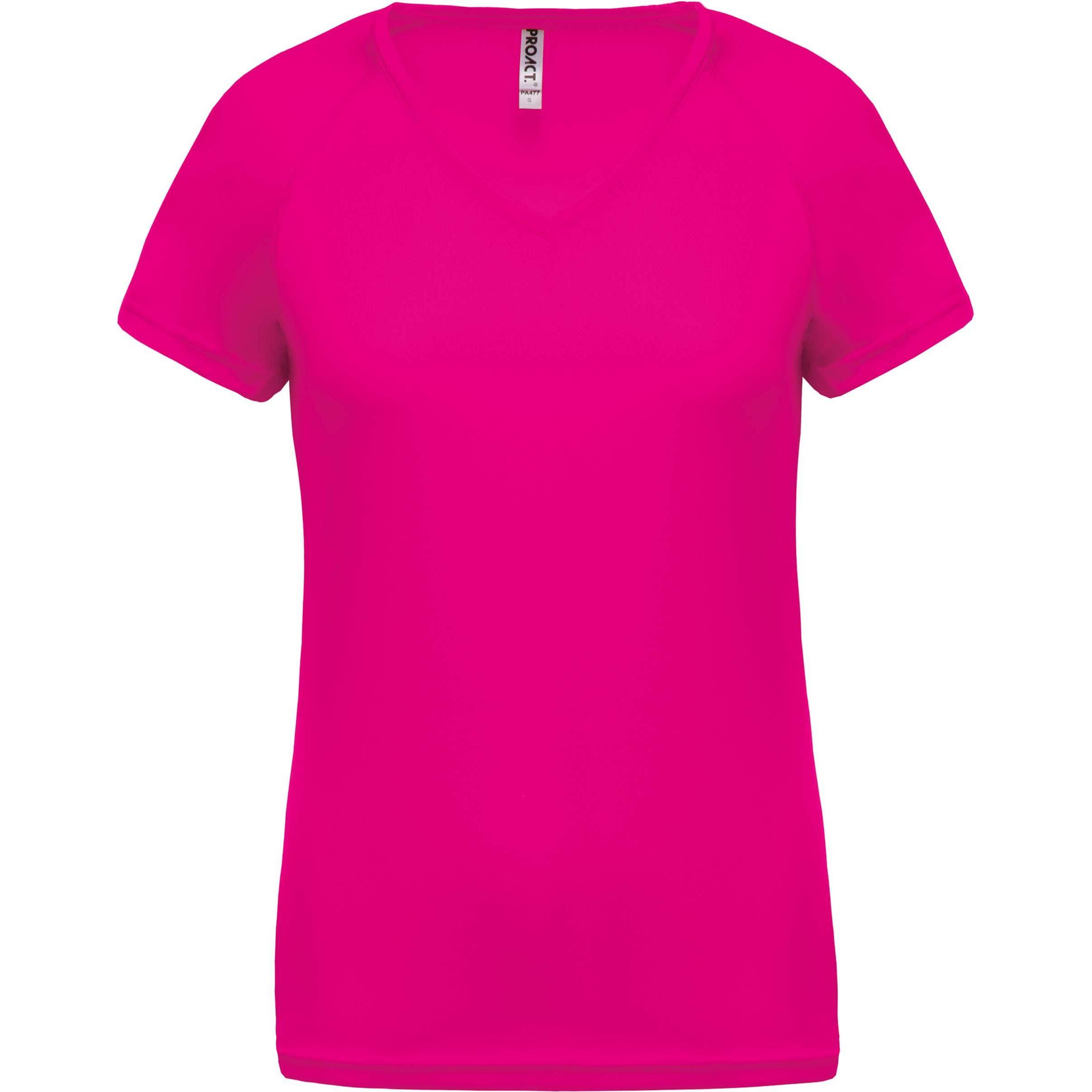 Proact, Damen, Sportshirt, Sport (S), Rosa, S