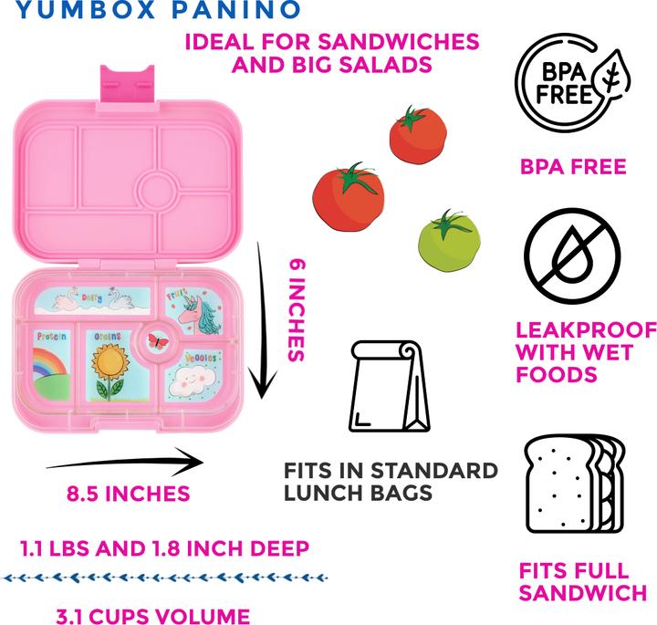 Image du produit Yumbox Boîte à goûter