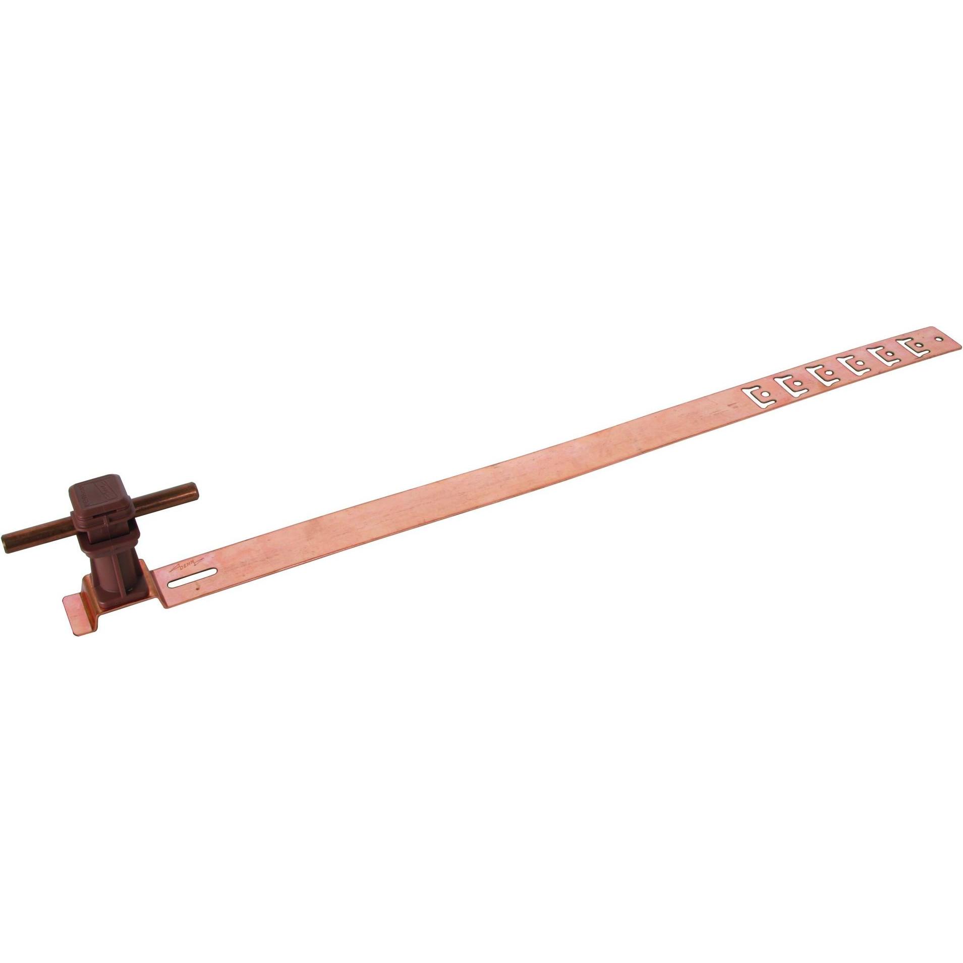Dehn, Steckdosenleiste, Dachleitungshalter UNIsnap Cu/K-braun H 204197 (0.48 m)