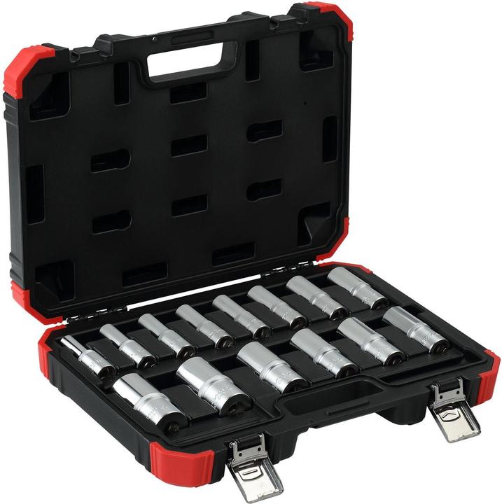 Produktbild Gedore Red red R61003114 Steckschlüssel-Satz 1/2" 6-kant 10-32mm 14-teilig (1/2")