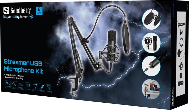 Produktbild Sandberg Streamer USB Microphone Kit