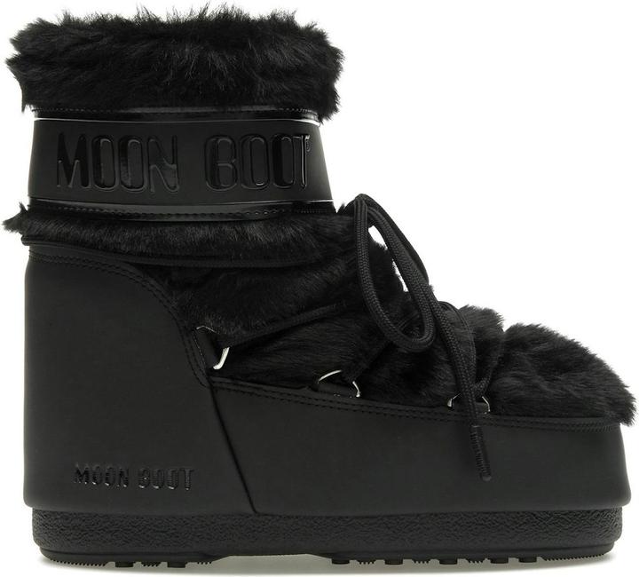 Produktbild Moon Boot Icon Faux-Fur Low Boot Black (37)