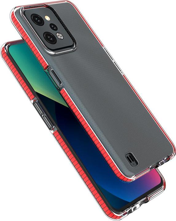 Produktbild Hurtel Spring Case für Realme C31 Silikonhülle mit Rahmen hellblau (Nokia C31)