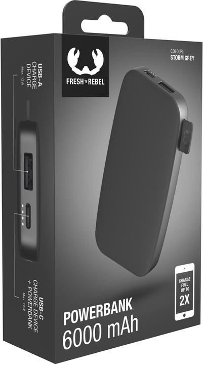Actual product image Fresh'N Rebel Powerbank (6000 mAh, 20 W, 22200 Wh)