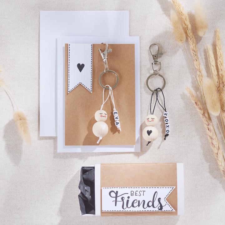 Actual product image VBS Key ring with snap hook L 38 mm, inner Ø 25 mm