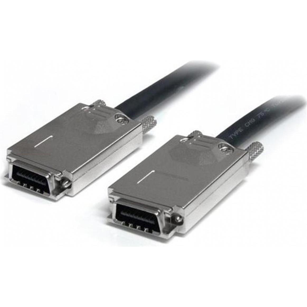 StarTech 2m Infiniband SCSI SAS Kabel extern - SFF-8470 auf SFF8470 - Serial Attached SCSI SAS Kabel, Interne Kabel (PC)