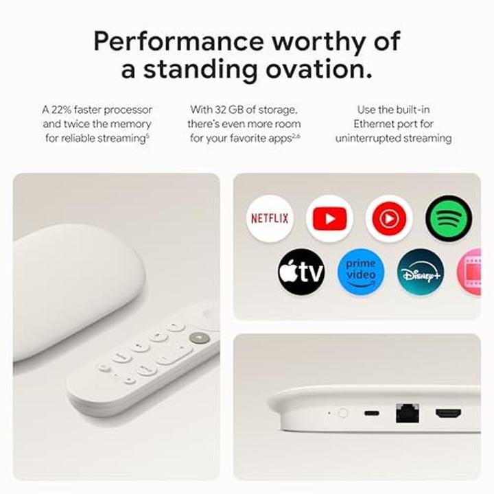 Actual product image Google TV Streamer 4K (32 GB)