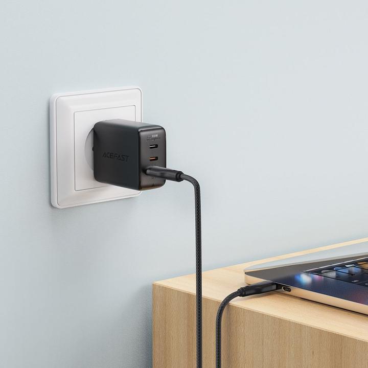 Produktbild Acefast C8-04 USB-A / USB-C 3A Kabel - schwarz (1.20 m)