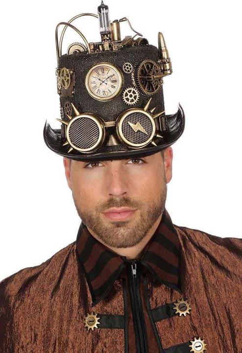Produktbild Wilbers Leuchtender Steampunk Hut Mike