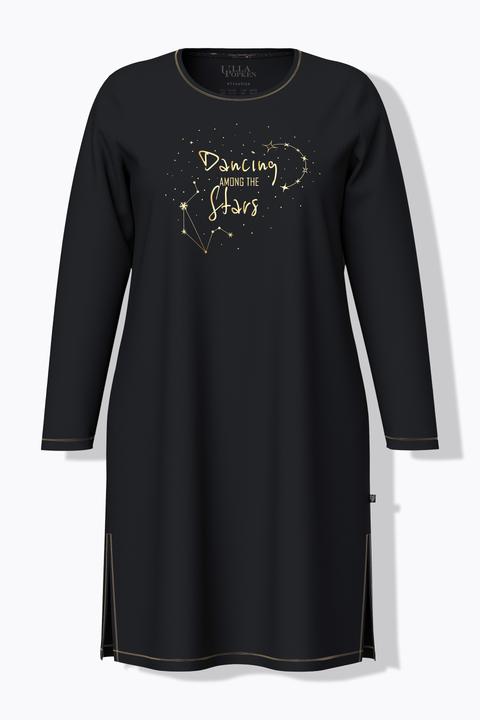 Image du produit Ulla Popken Grands t-shirts en lot de 2, col rond/V, manches longues (50, 52)