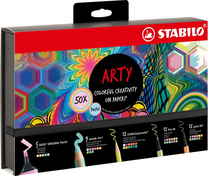 Immagine prodotto STABILO Pastello misto Arty (50x)