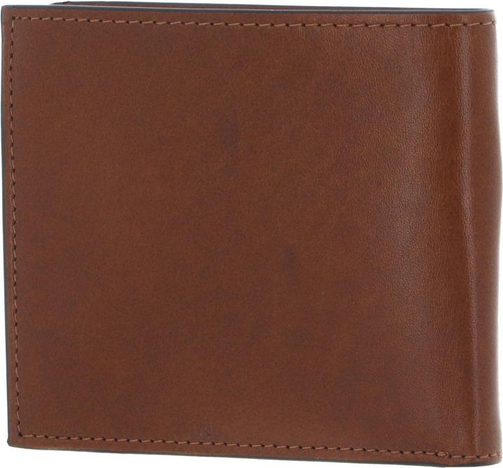 Actual product image Ted Baker Embossed Corner Leather Bifold Coin Wallet
