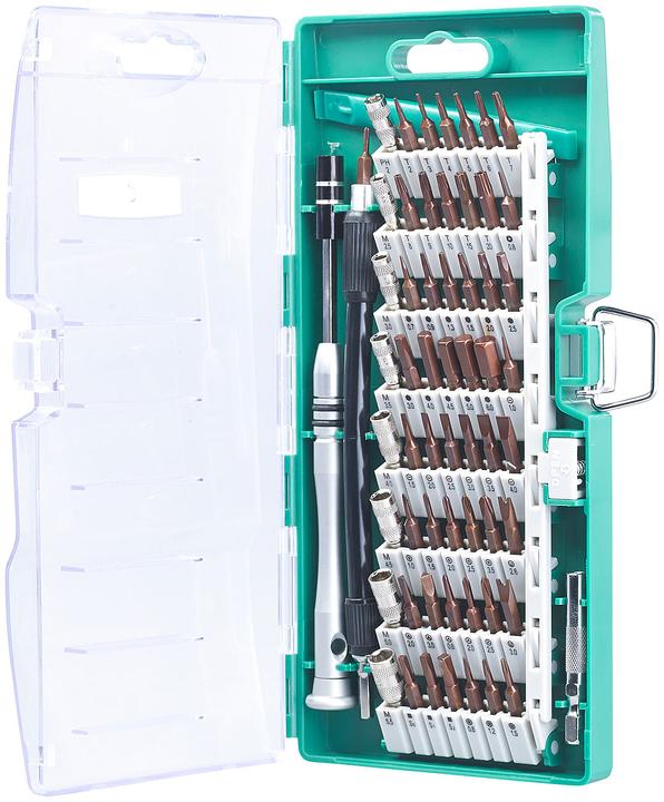 Actual product image AGT 62 pcs professional screwdriver bit set
