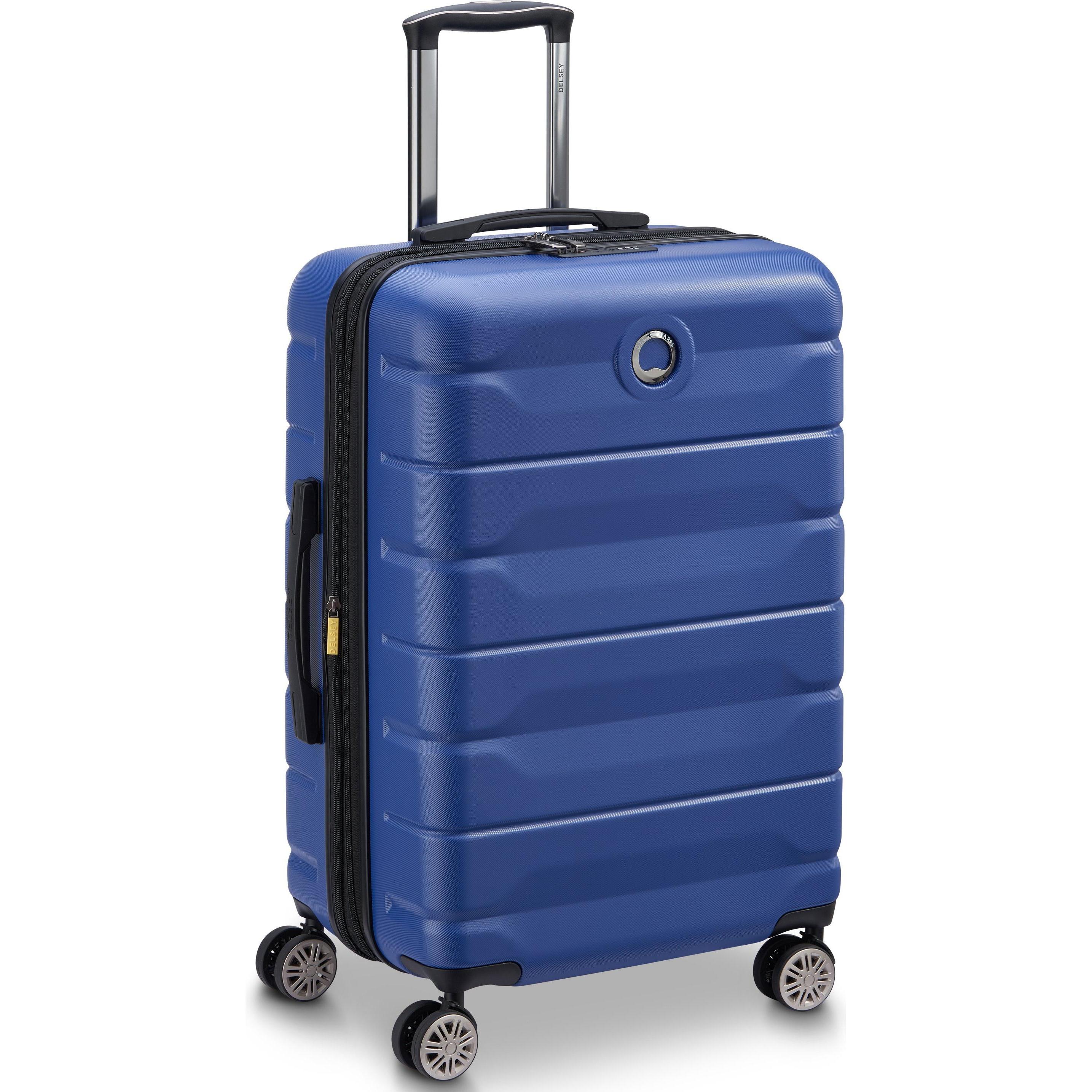 Delsey, Koffer, Air Armour Expandable 68 cm Koffer, tiefblau, Blau