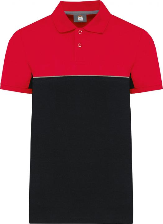 Produktbild Kariban Zweifarbiges Poloshirt (4XL)