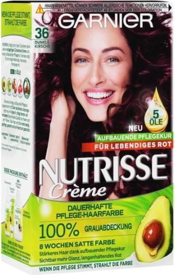 Actual product image Pierre Fabre Garnier Nutionse, 36 Dark Cherry, Hair Dye (36 Dark cherry)