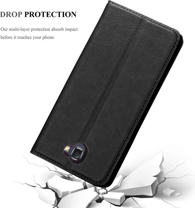 Actual product image Cadorabo Book Invisible Magnet Cover (Samsung Galaxy Note 2)