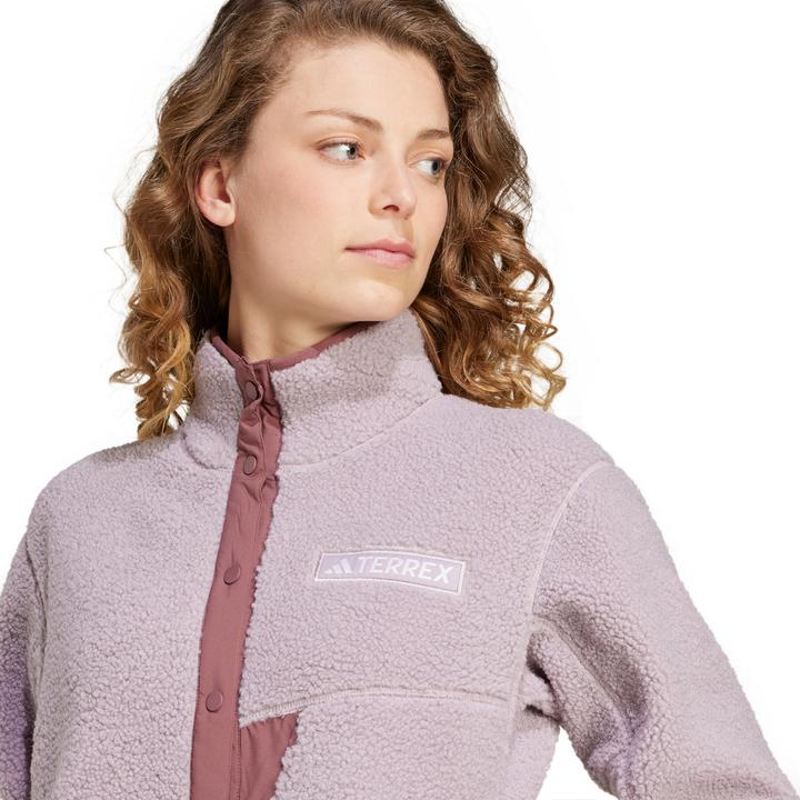 Actual product image adidas Terrex Xploric Pile Snap - Fleecejacke - Damen (M)