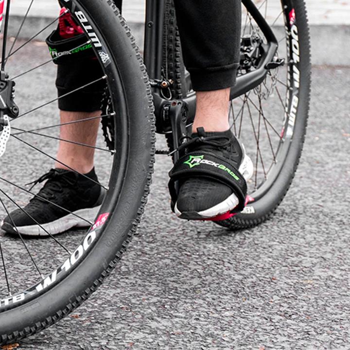 Produktbild Rockbros GZT1001 bicycle pedal straps - black