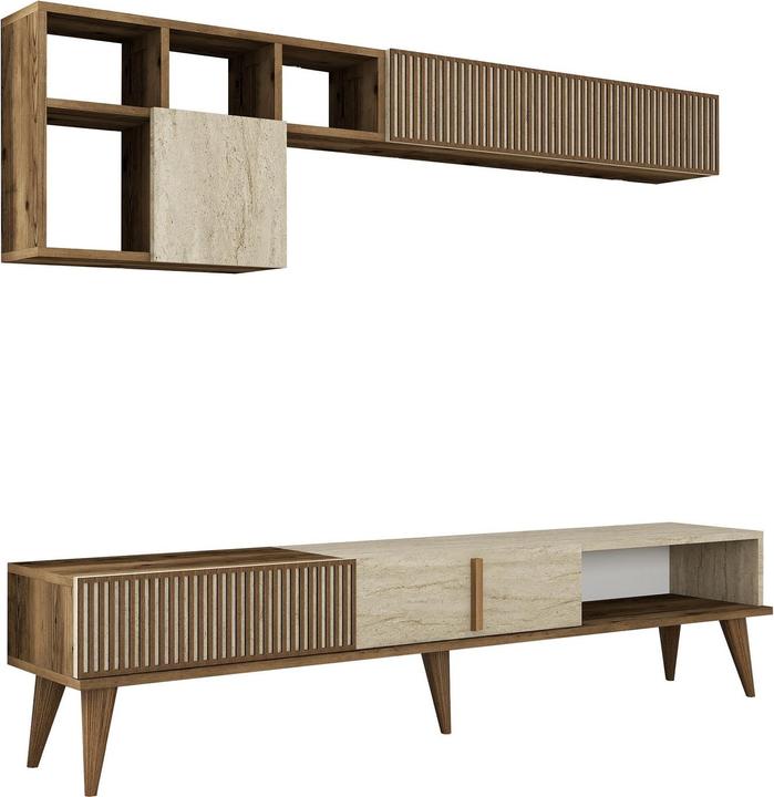 Travertine, Walnut