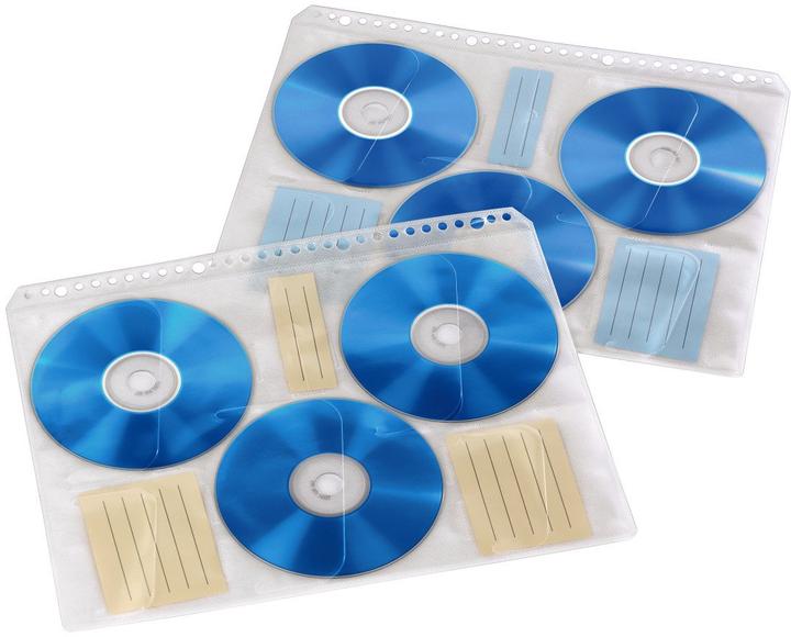 Productafbeelding Hama 1x10 CD-ROM index hoesjes