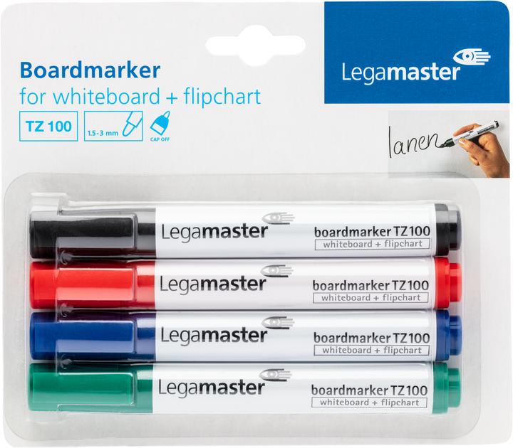 Produktbild Legamaster Whiteboardmarker TZ100 (4x)